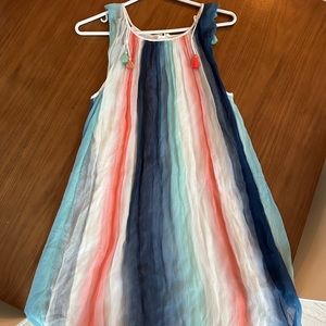 Chloe - teen girl silk chiffon dress - size 14